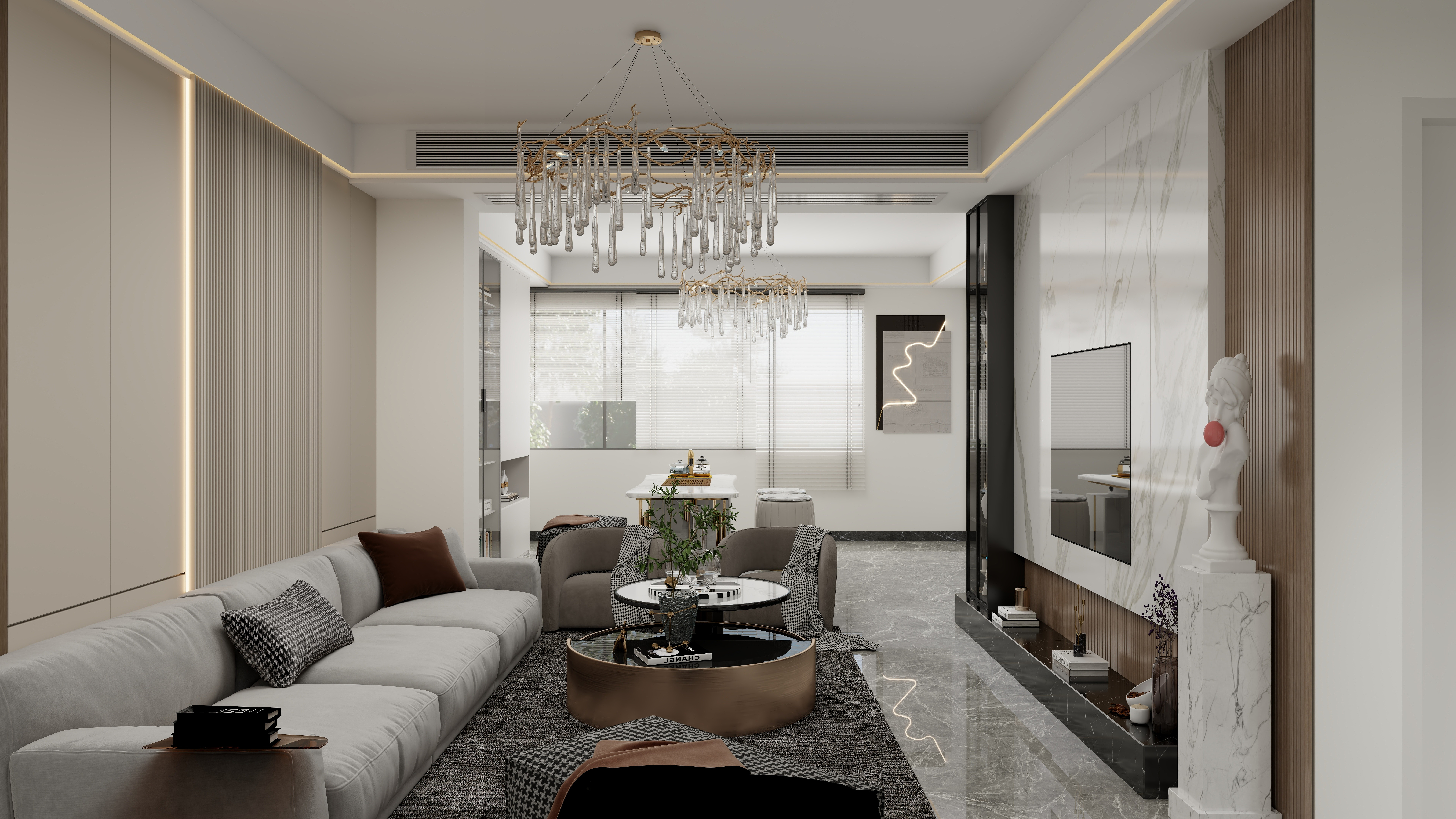 设计师妘汐-155㎡6室-装修设计方案