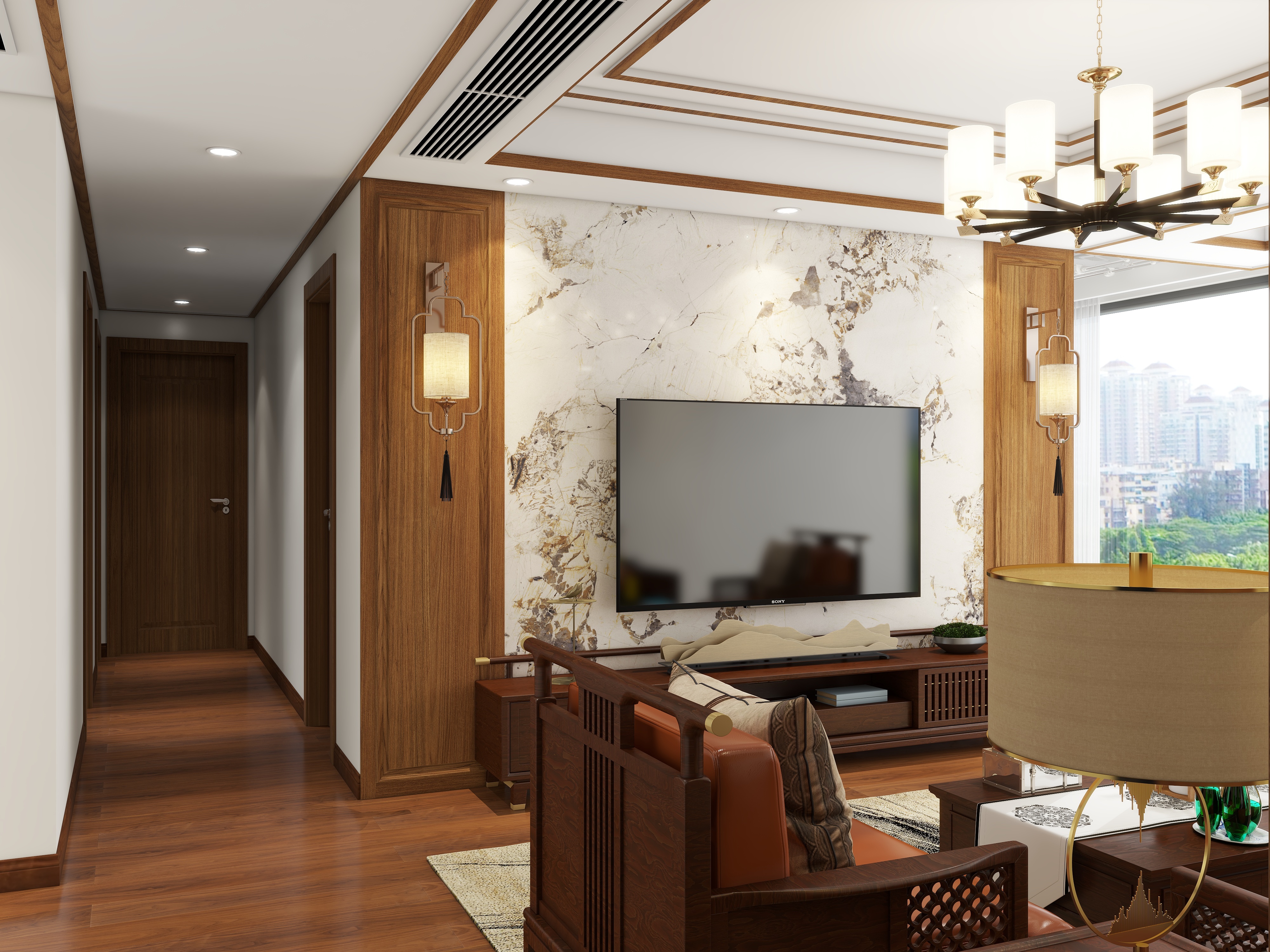 设计师楚巍-辰合学府-新中（143平）-装修设计方案