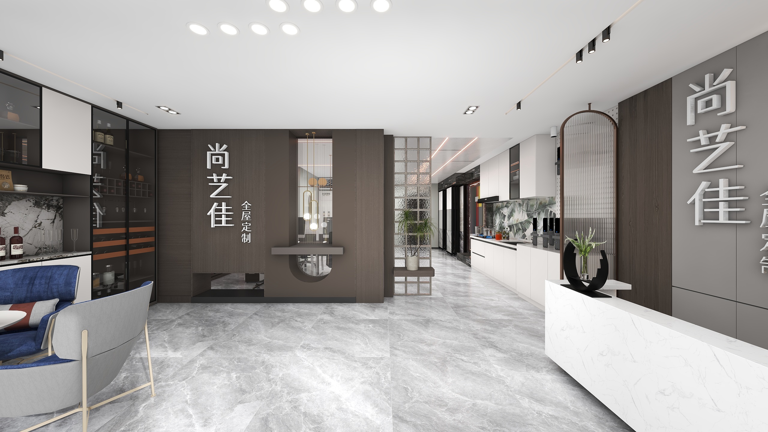 初作设计工作室赵善良-现代简约100㎡-装修设计方案