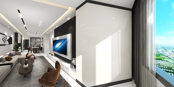 云端装饰草莓-邻州府康郡13-10-5-装修设计方案