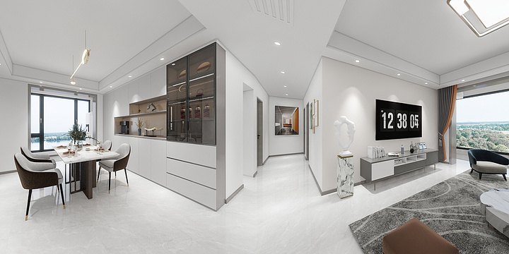 东尚装饰阿星-建业桂园1-1203-装修设计方案