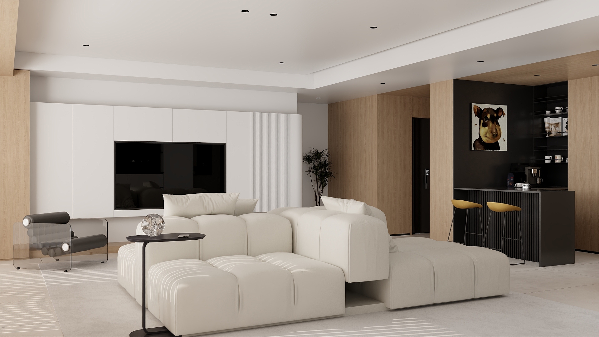 CCHENn-现代原木风装修效果图