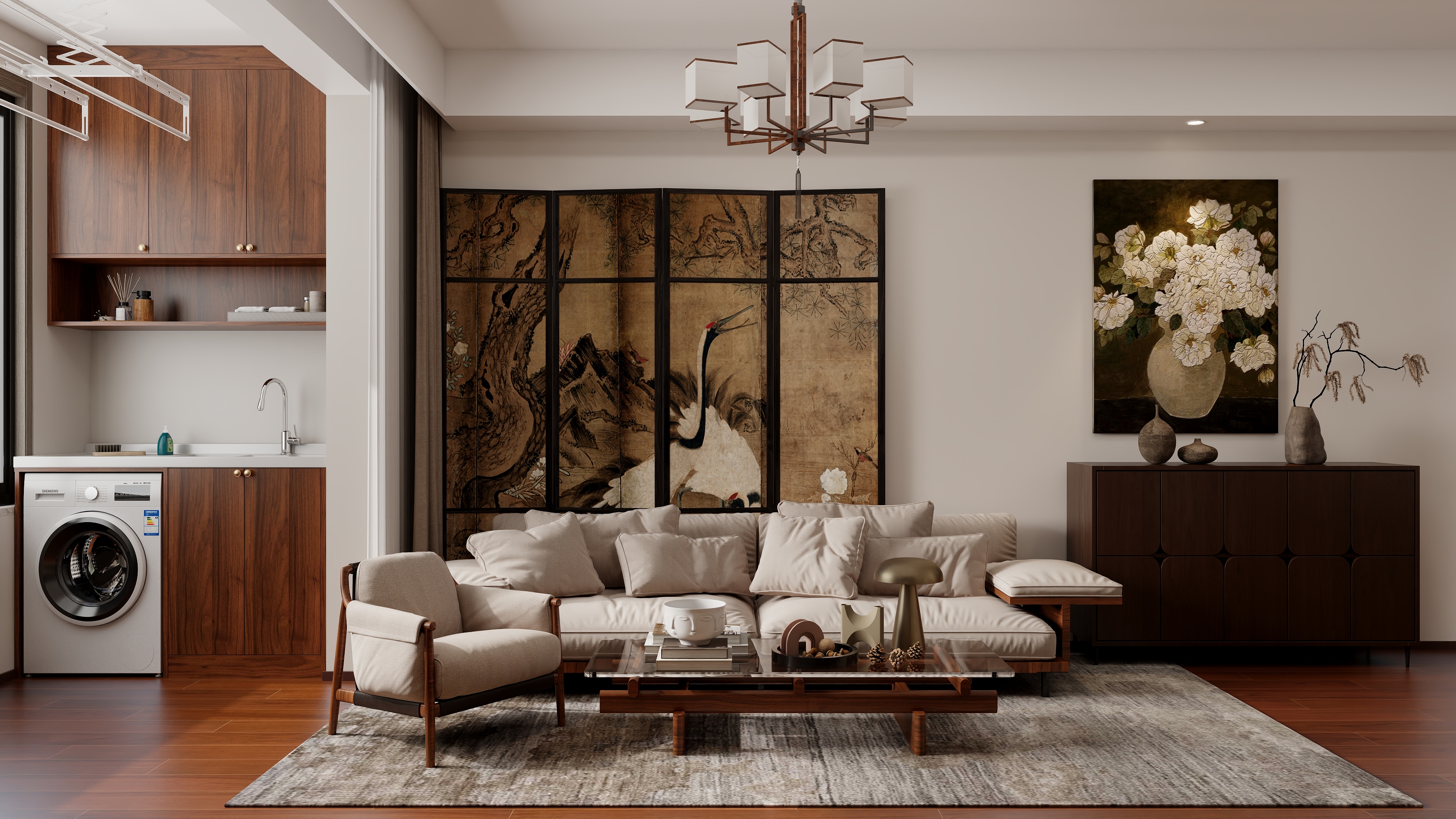 盛夏的一天-中式-装修设计方案