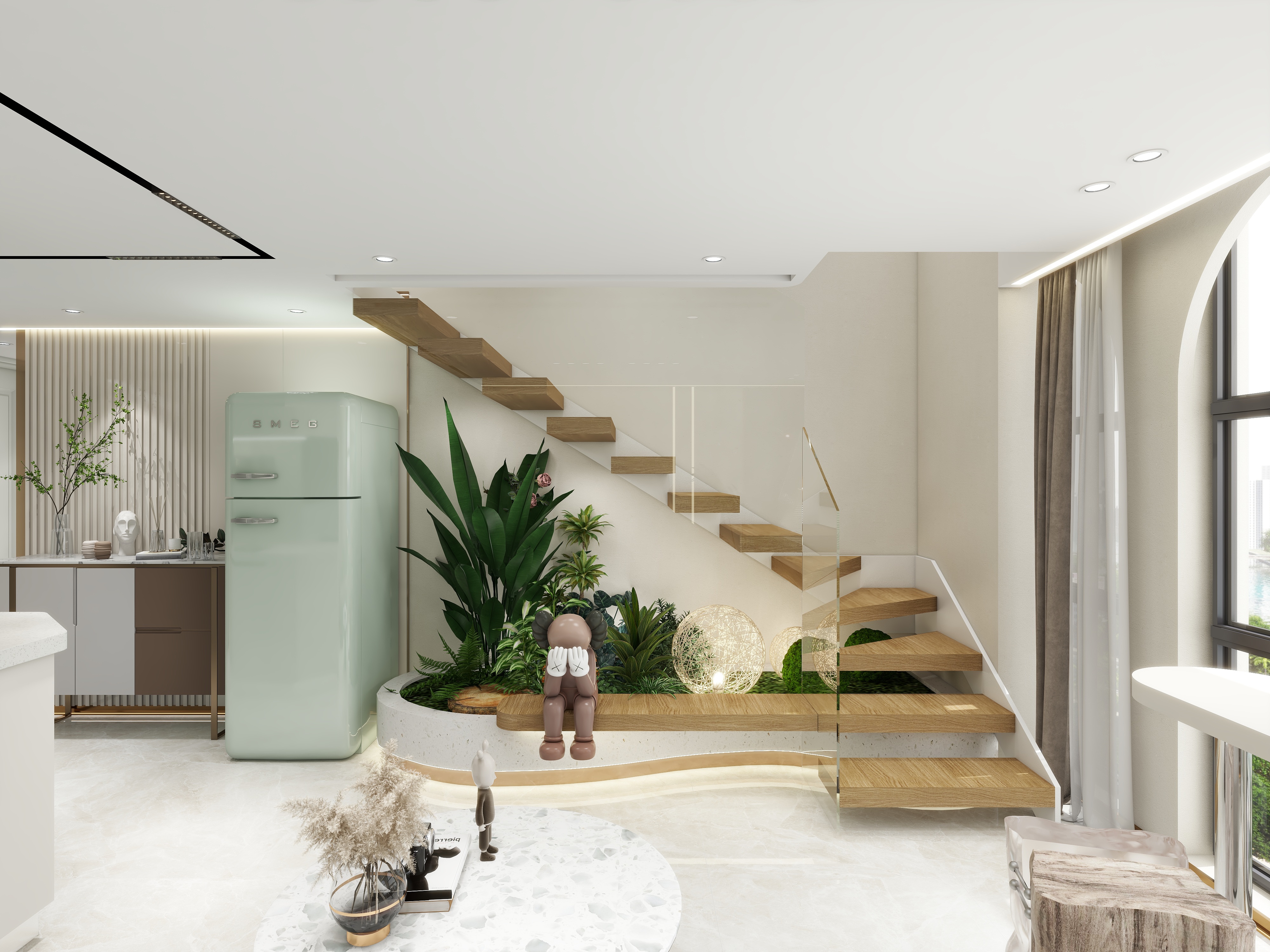 宋毅-民宿44.7平-装修设计方案