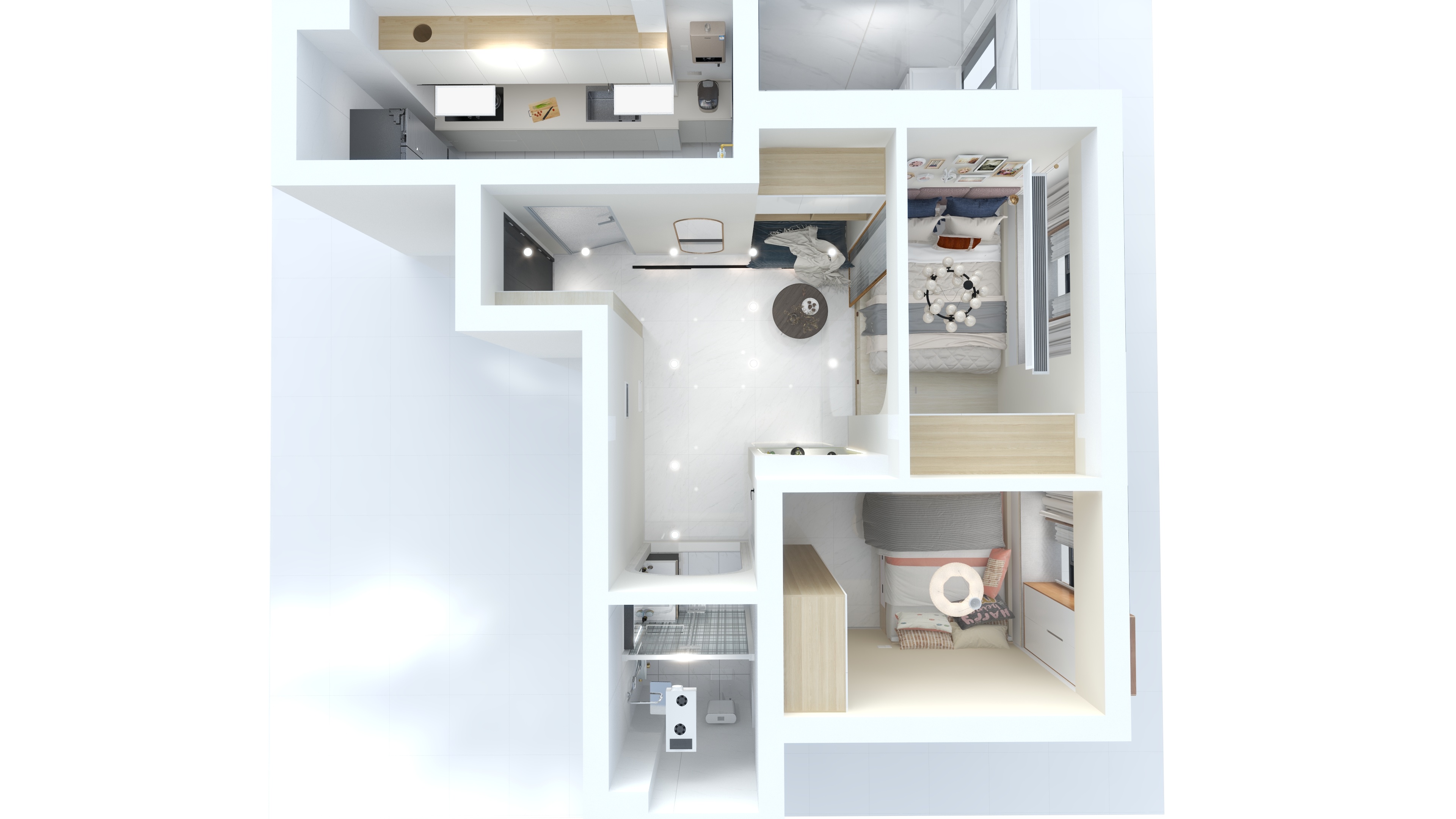 成都智家豪庭装饰-吉苑小区5-2-7-装修设计方案