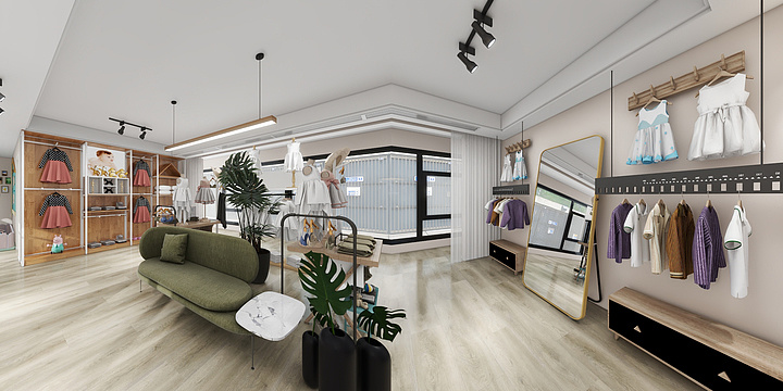 张灿-婚纱店-①-装修设计方案