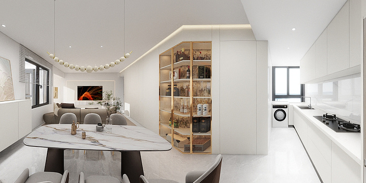 里设私宅设计中心-星月湖畔蔡美女-装修设计方案