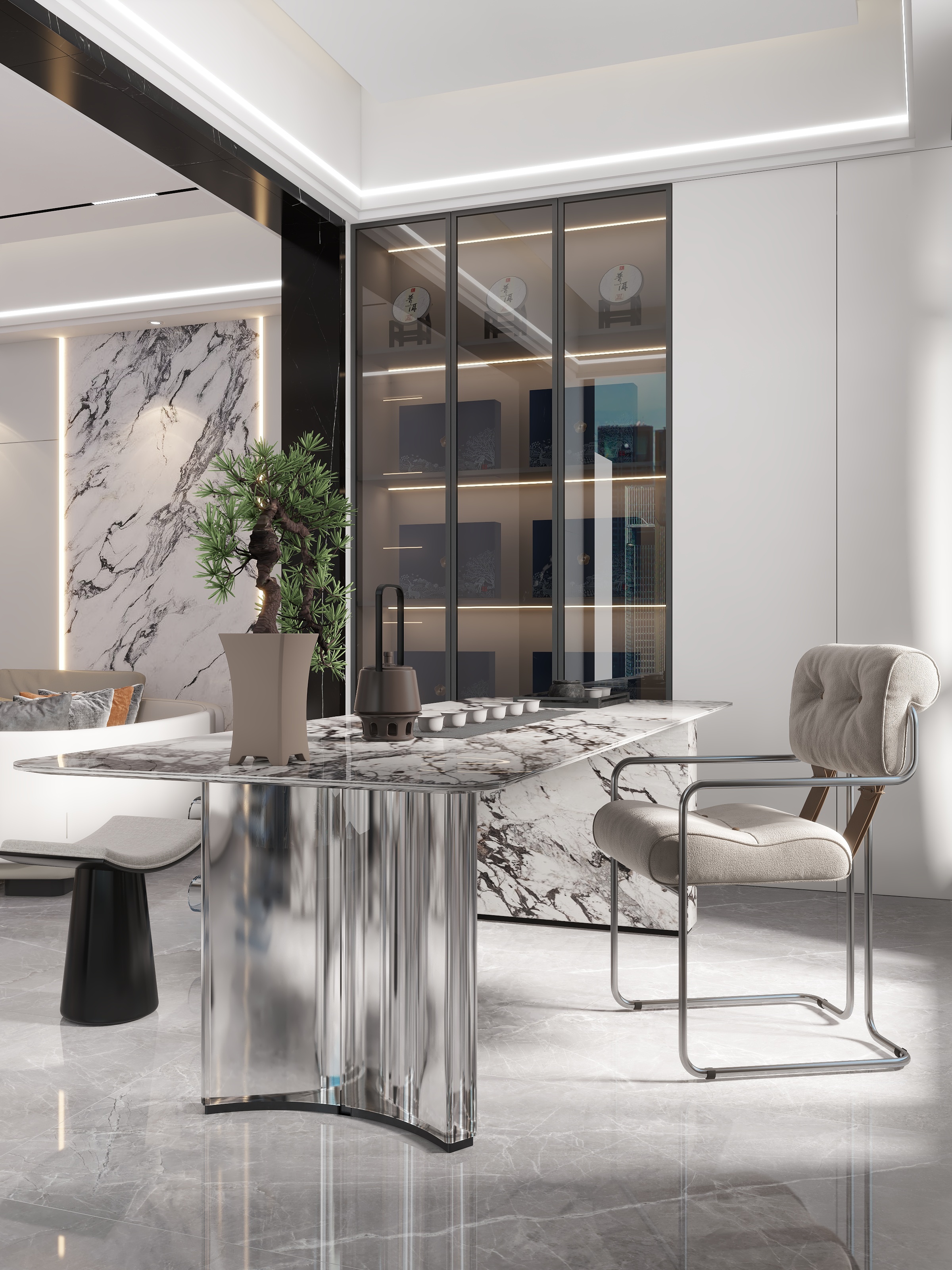 鸿佳室内装饰-帝景城现代简约-装修设计方案