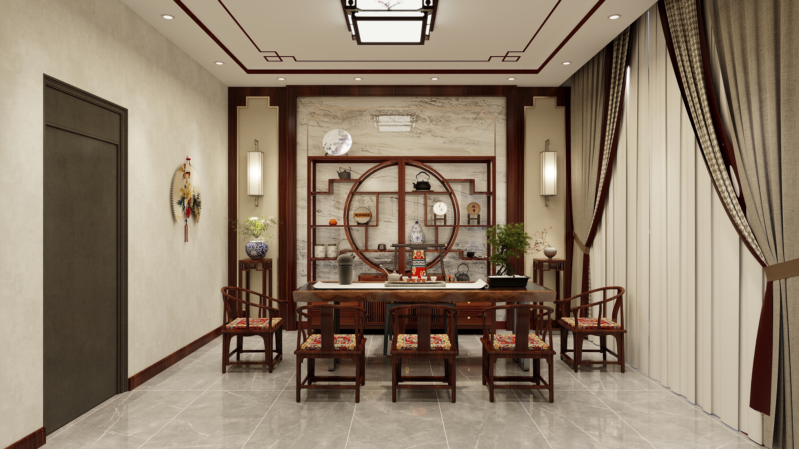 骑驴去量房-紫云月季城4#408纯中式-装修设计方案