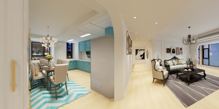 明渡全案设计-大丰-悦达香溪-装修设计方案