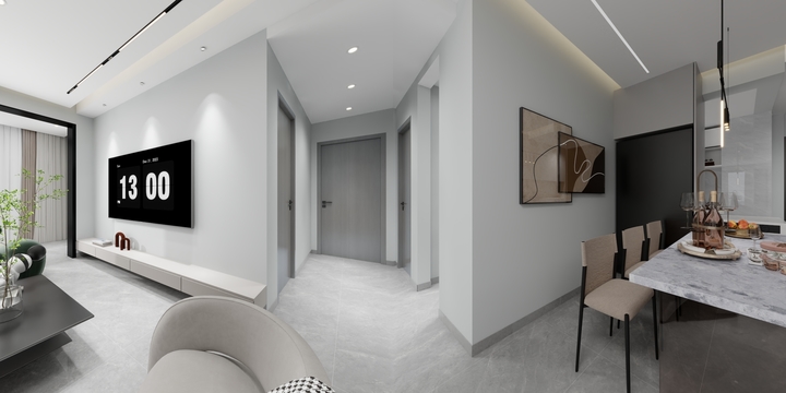 淮治-凤凰栖1期4栋903雅居效果图-装修设计方案