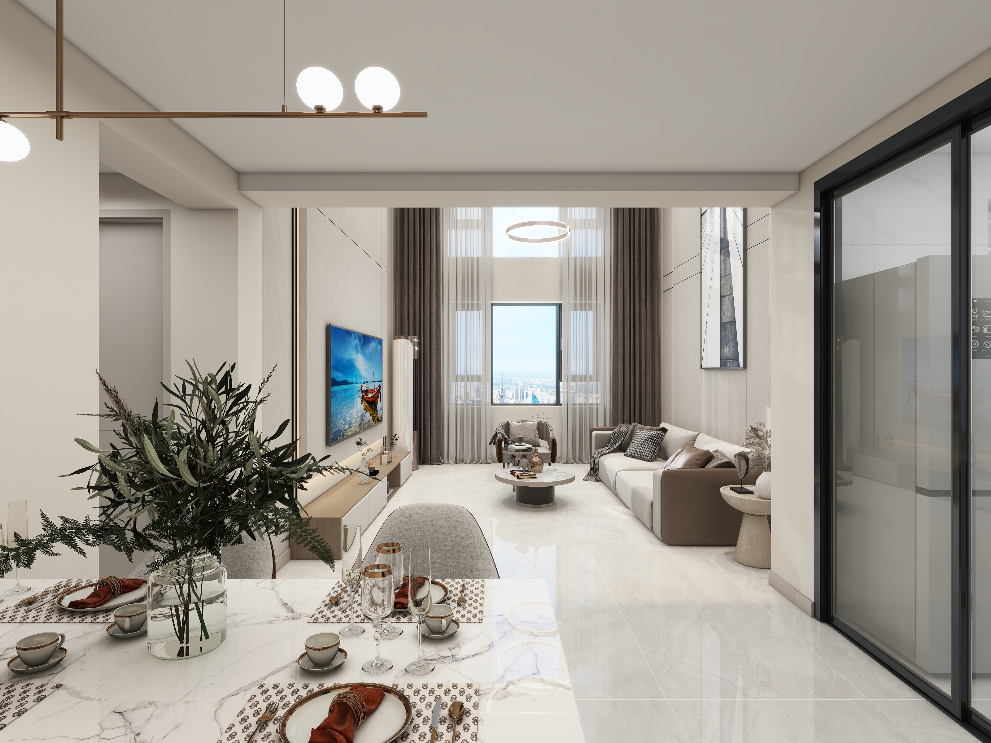 贾珍宇-香树岭A1-现代-150㎡-装修设计方案