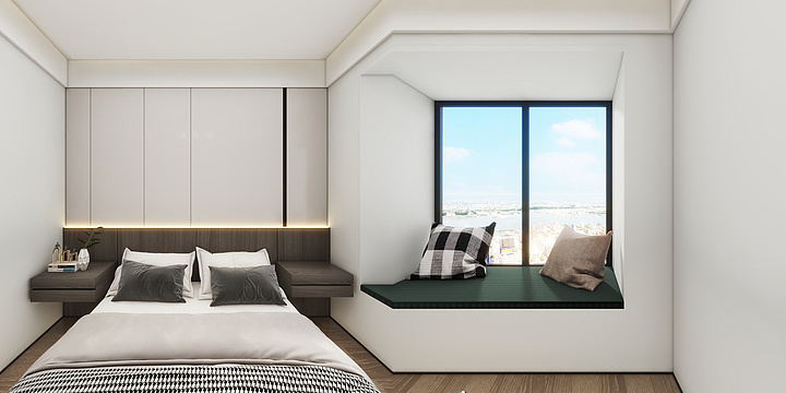 我们我们-诺德逸都6栋1603效果图-装修设计方案