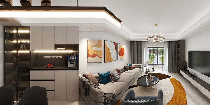 友象全屋定制-云帆未来城5-303-装修设计方案