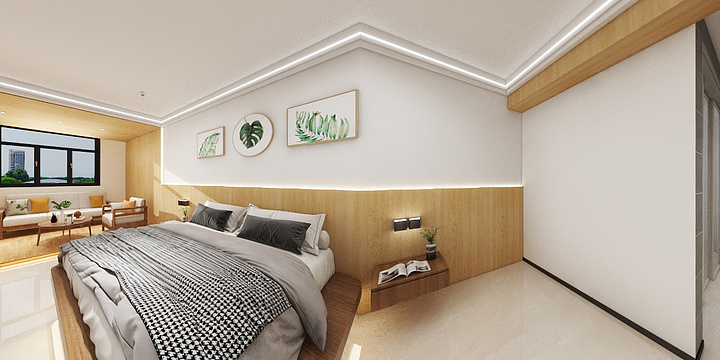 李欢笑-泰和公寓-装修设计方案