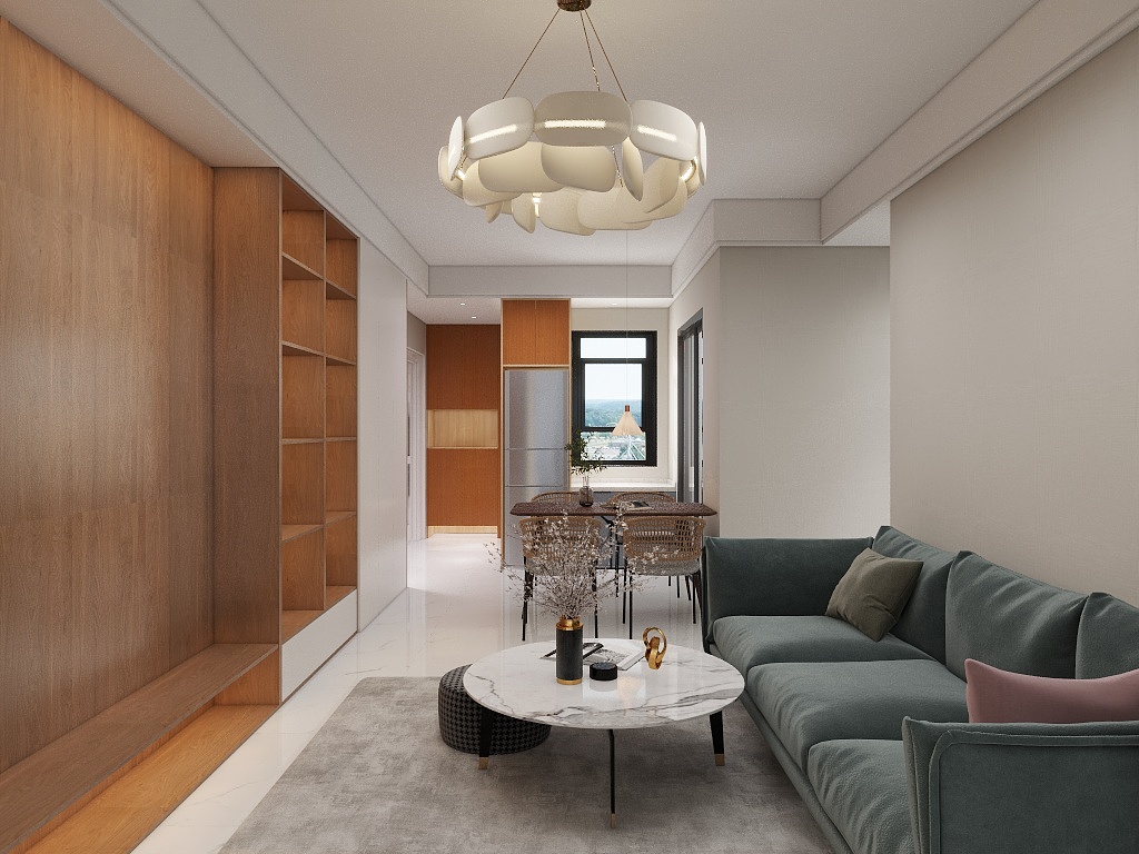 JAEGERNM-绿都青云赋98平米 - 模型-装修设计方案