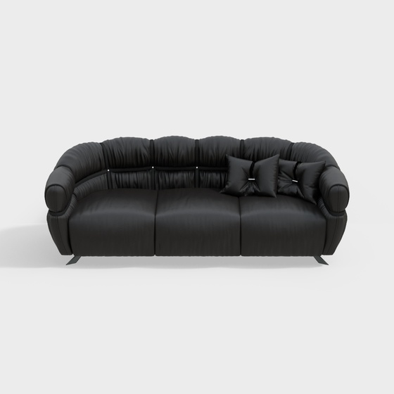 French multi-person sofa