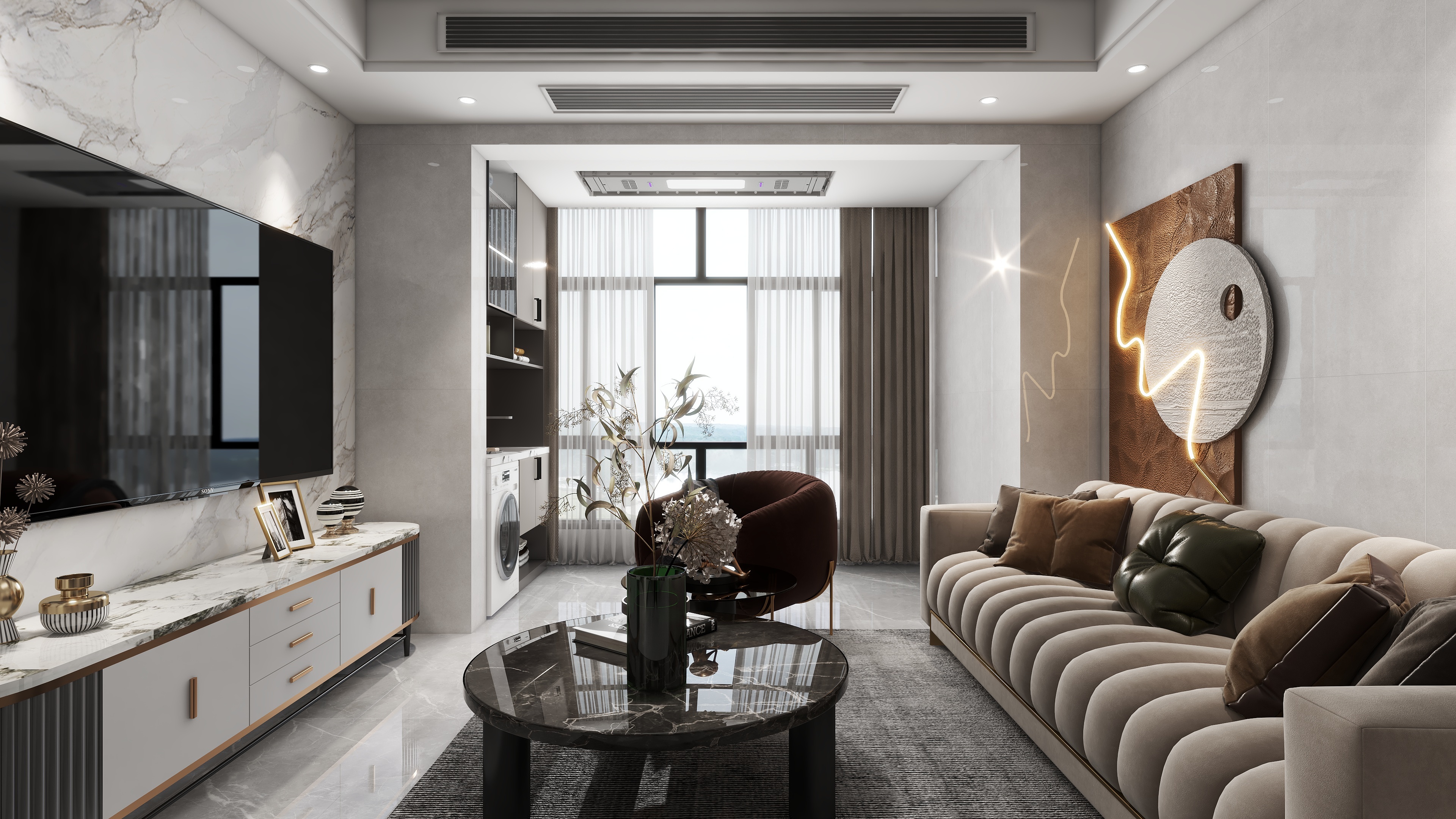 华美乐博罗装饰-天誉珑城-装修设计方案