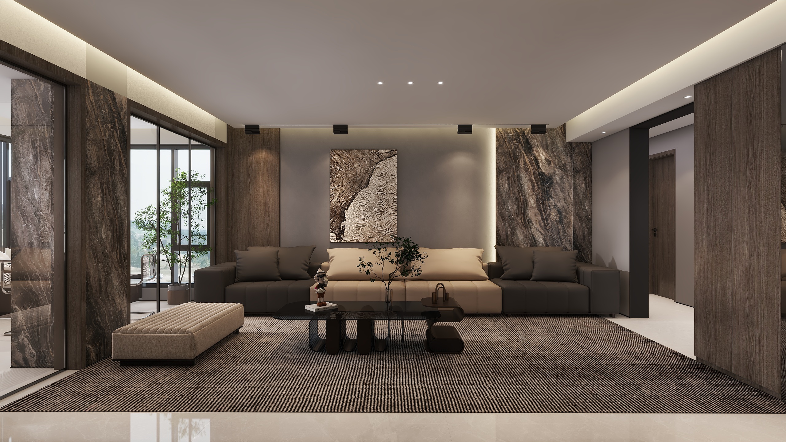 设计师1朱工-现代轻奢装修效果图