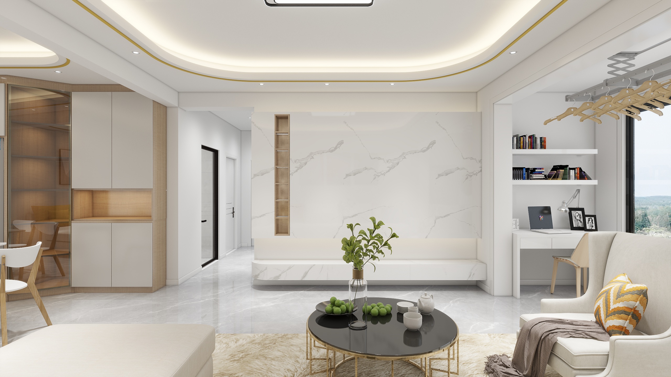 富腾装饰9678-官堡120户型-装修设计方案