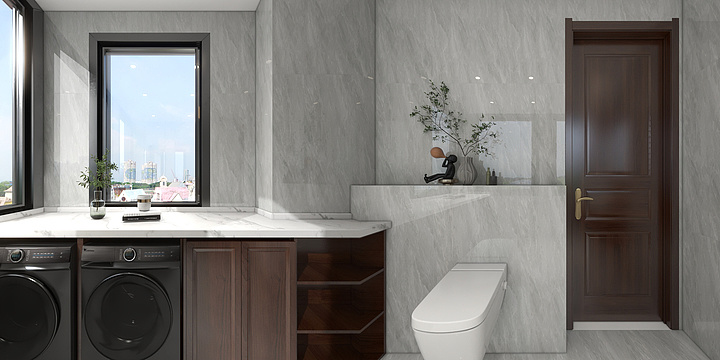 淮安珀森专卖店-左岸王府翟姐现代-装修设计方案