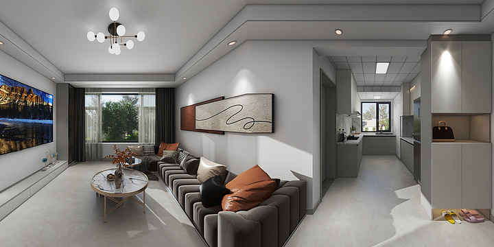 嵇木咏道-百年华府11#-装修设计方案