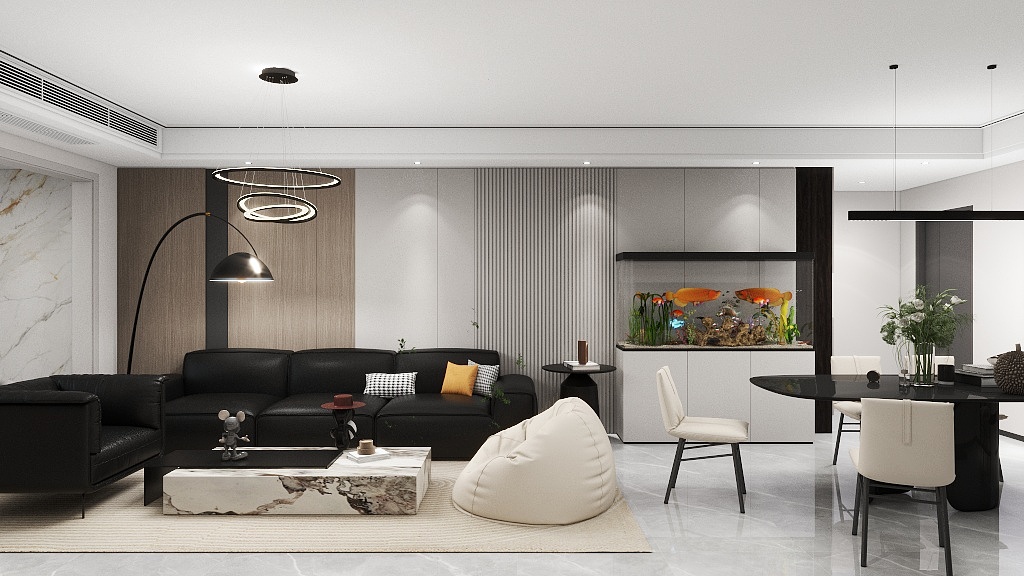 艺术点缀人生丶-如意华府3-301-装修设计方案