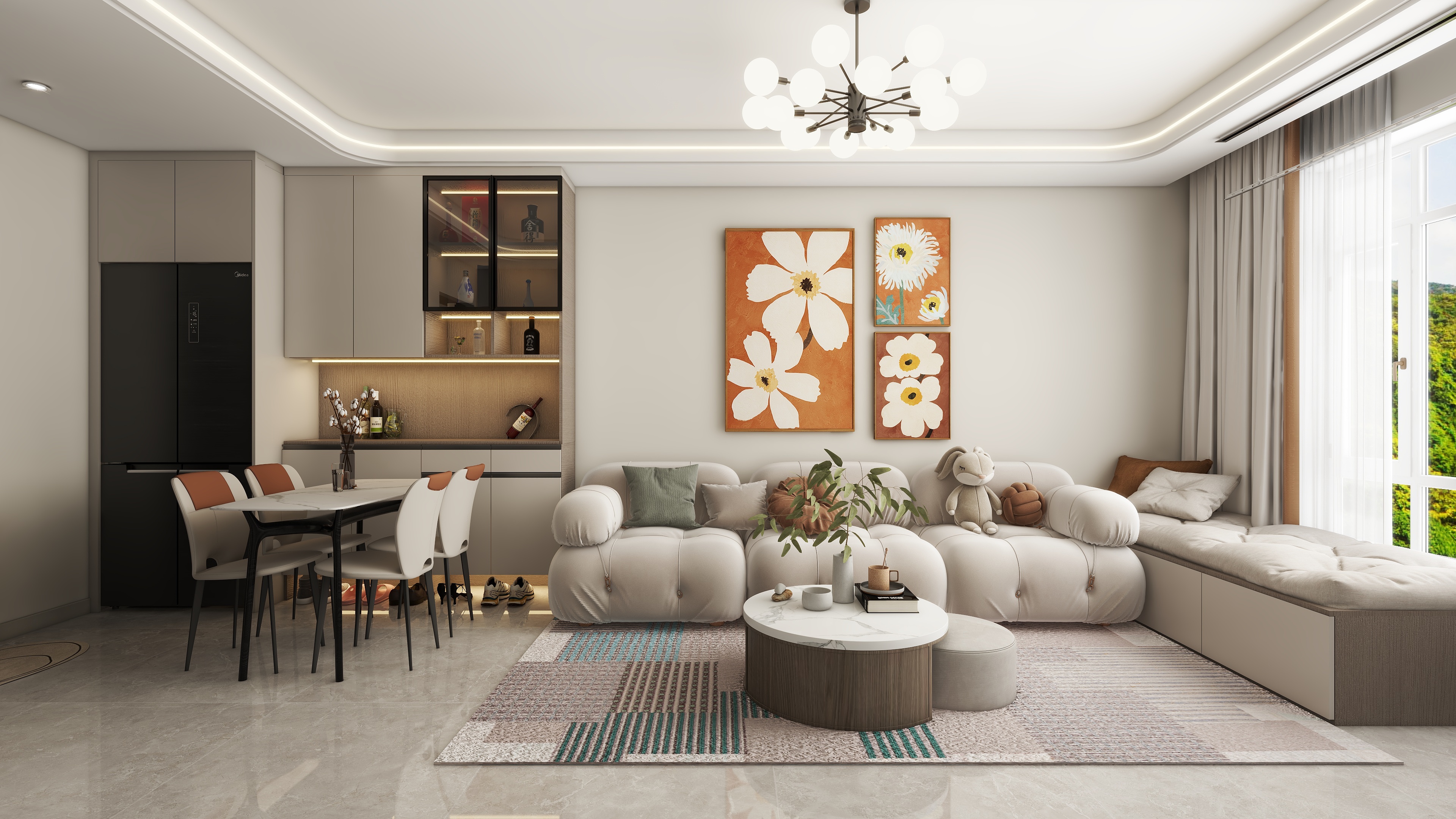 孤清风-德耐尔全屋定制兴盛国际-装修设计方案