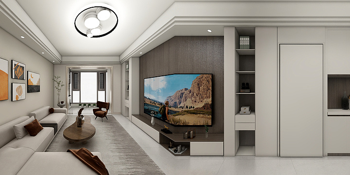 设计师金-中建星光城效果图-装修设计方案