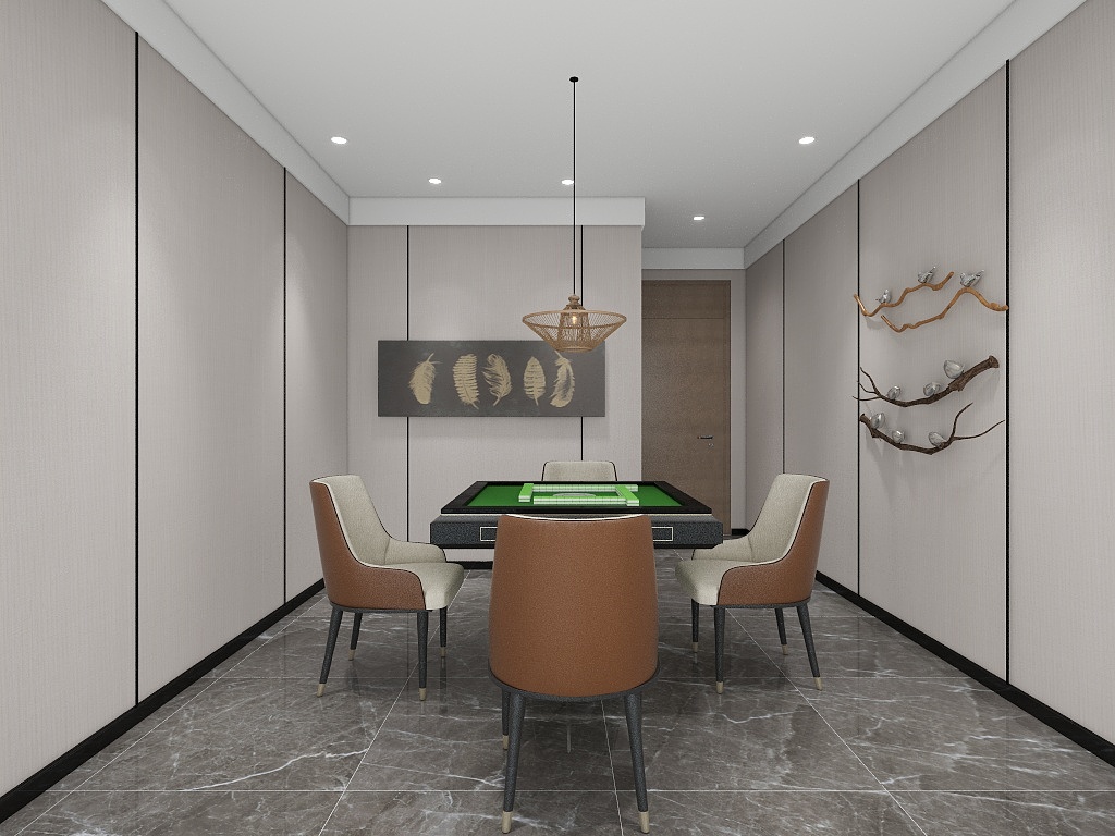 AKK666-茶楼包间可爱-装修设计方案