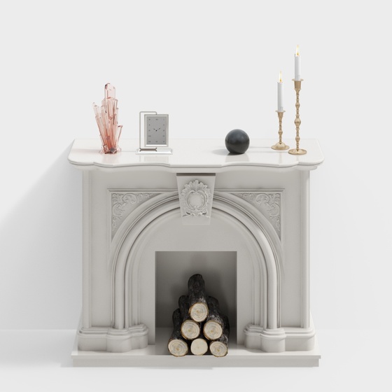 French fireplace