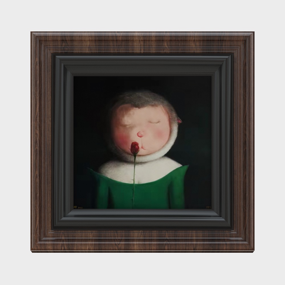 现代装饰画3D模型