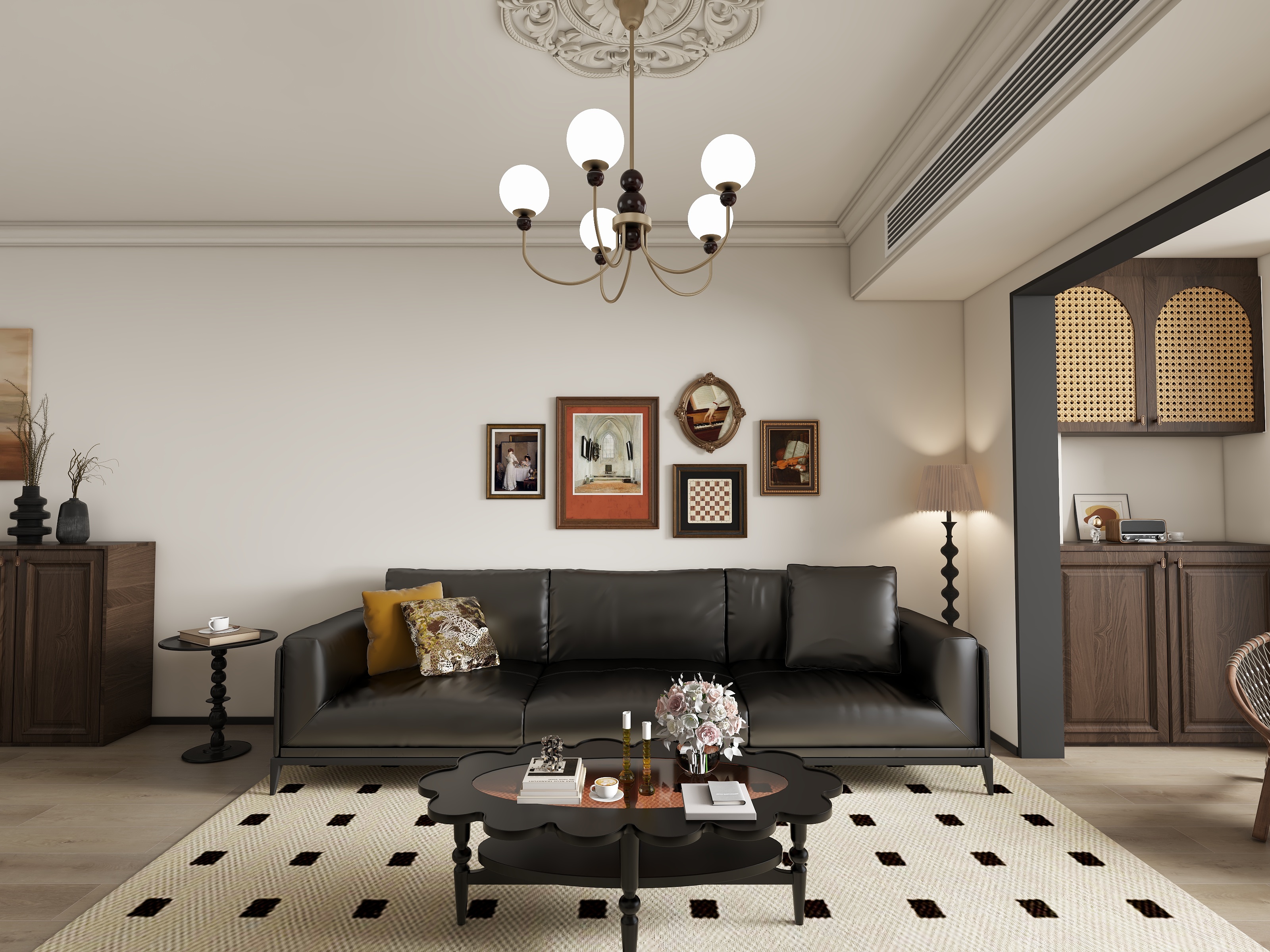 杨间-102㎡3室-装修设计方案