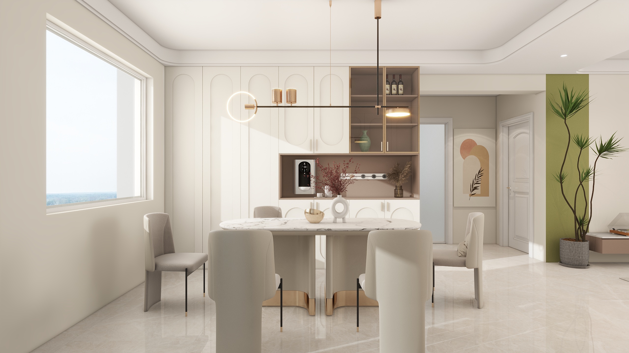 -九月设计--豫中桂园124㎡-装修设计方案