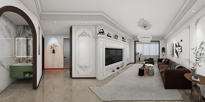 H丨Design-银时代南区10楼-装修设计方案