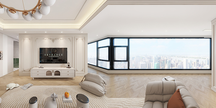 设_计_-桑总 铂悦湾效果图______新明城装饰 15385075333-装修设计方案
