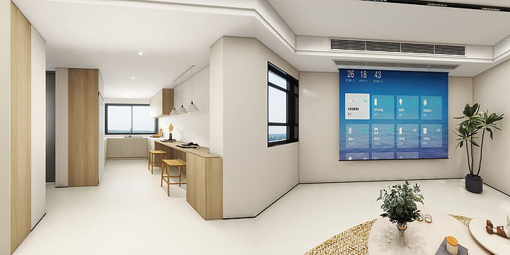 一休不是光头-金九华府10-1007-装修设计方案