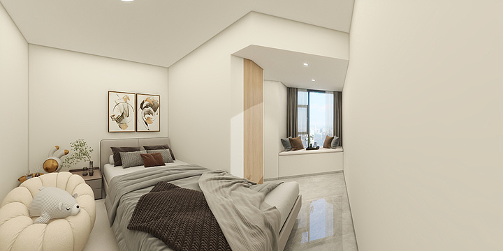 代号丶豆腐大大-横沥-幸福雅居-装修设计方案