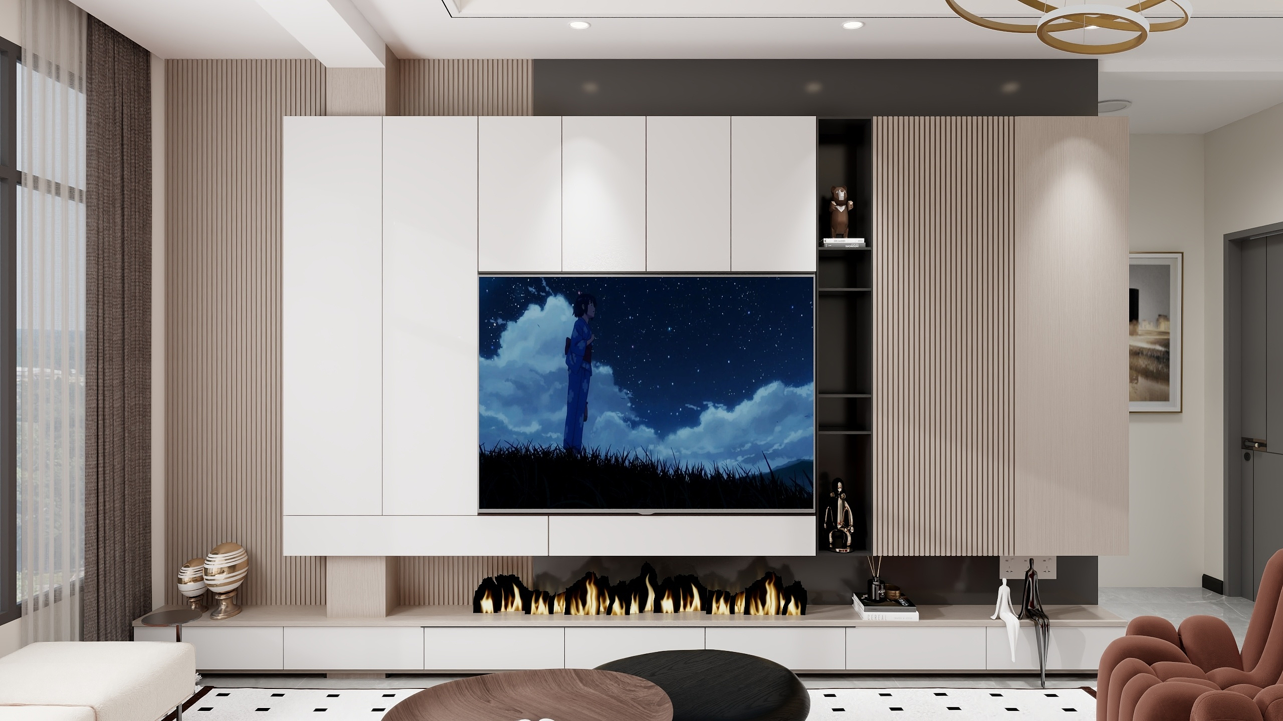 艺雅丽-60平现代简约 -装修设计方案