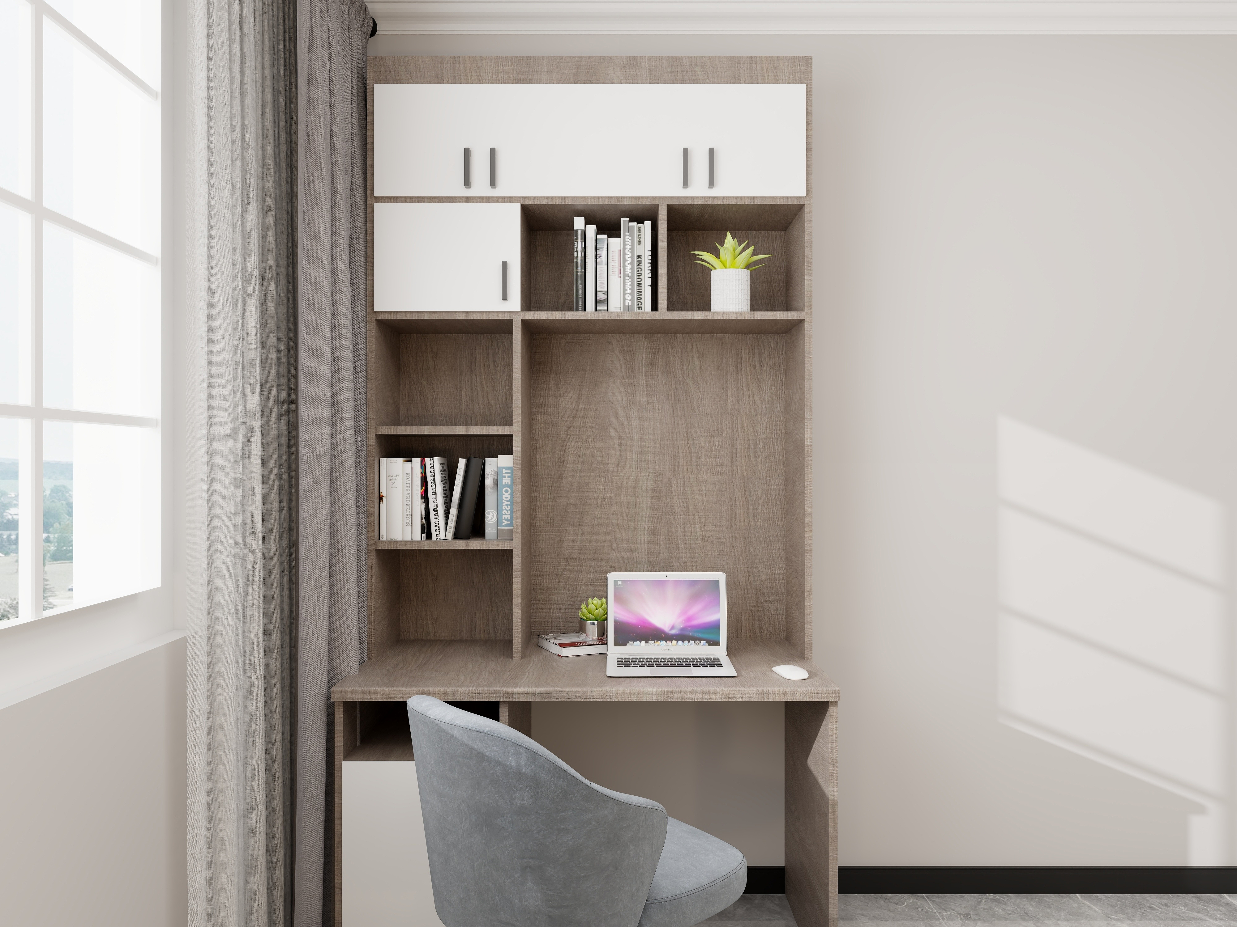 艺雅丽-143平现代简约 装修效果图