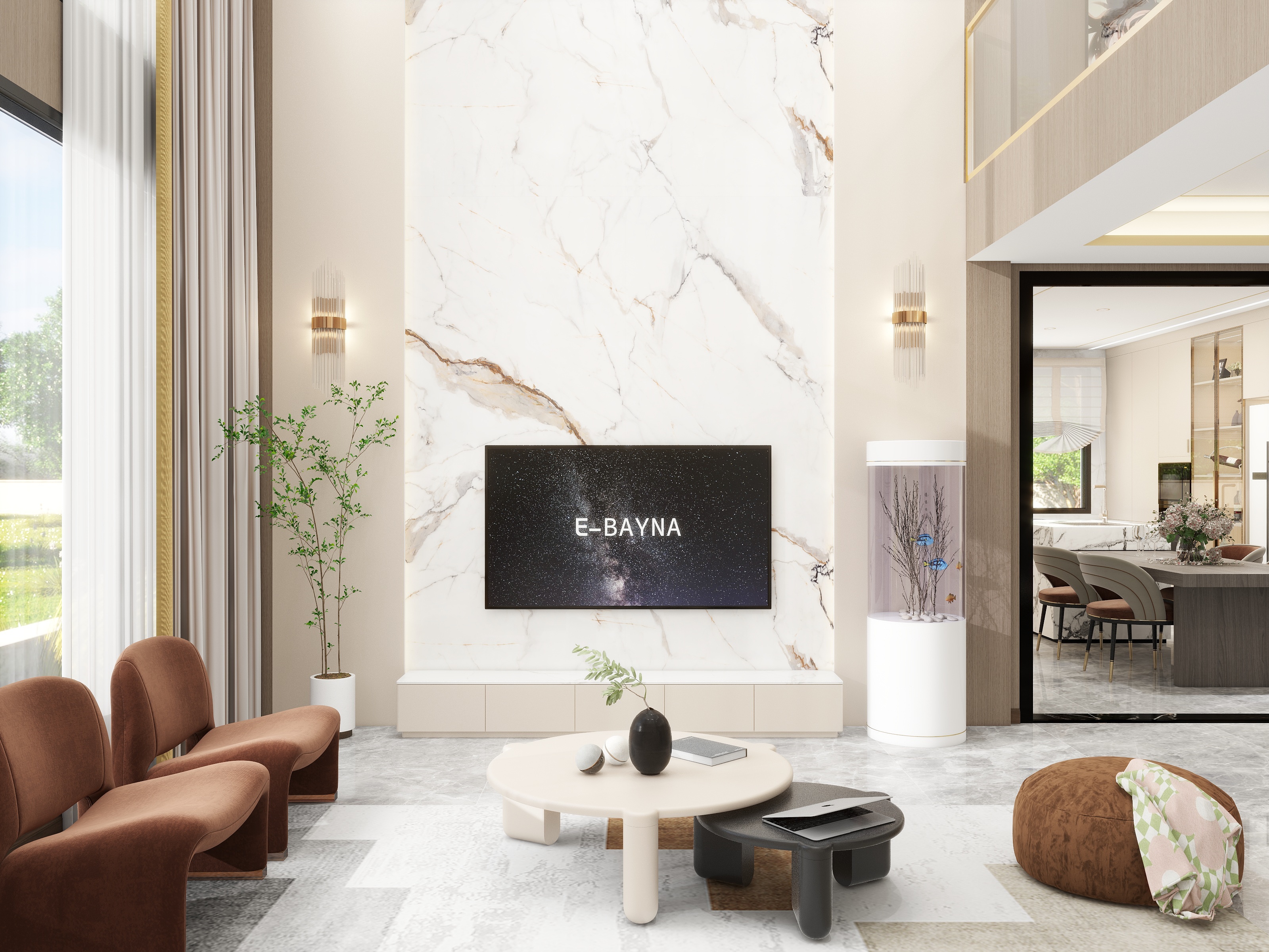 全案设计师黄海娟-万山华府现代简约330㎡别墅-装修设计方案