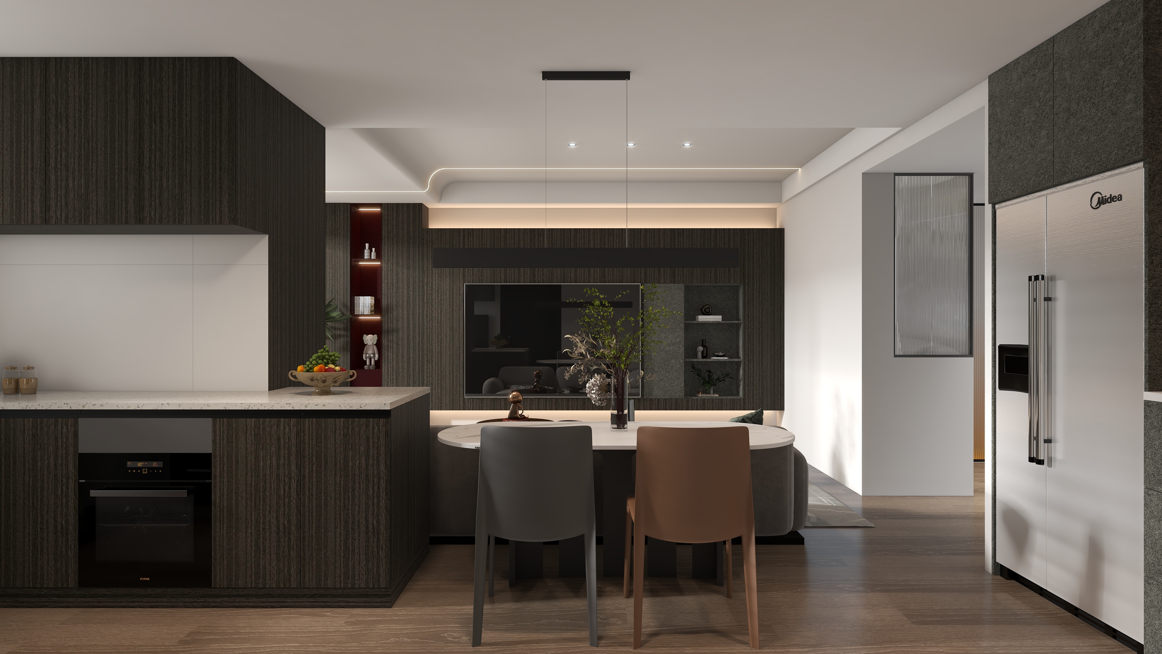 艾瑞卡全屋定制1-后现代-装修设计方案