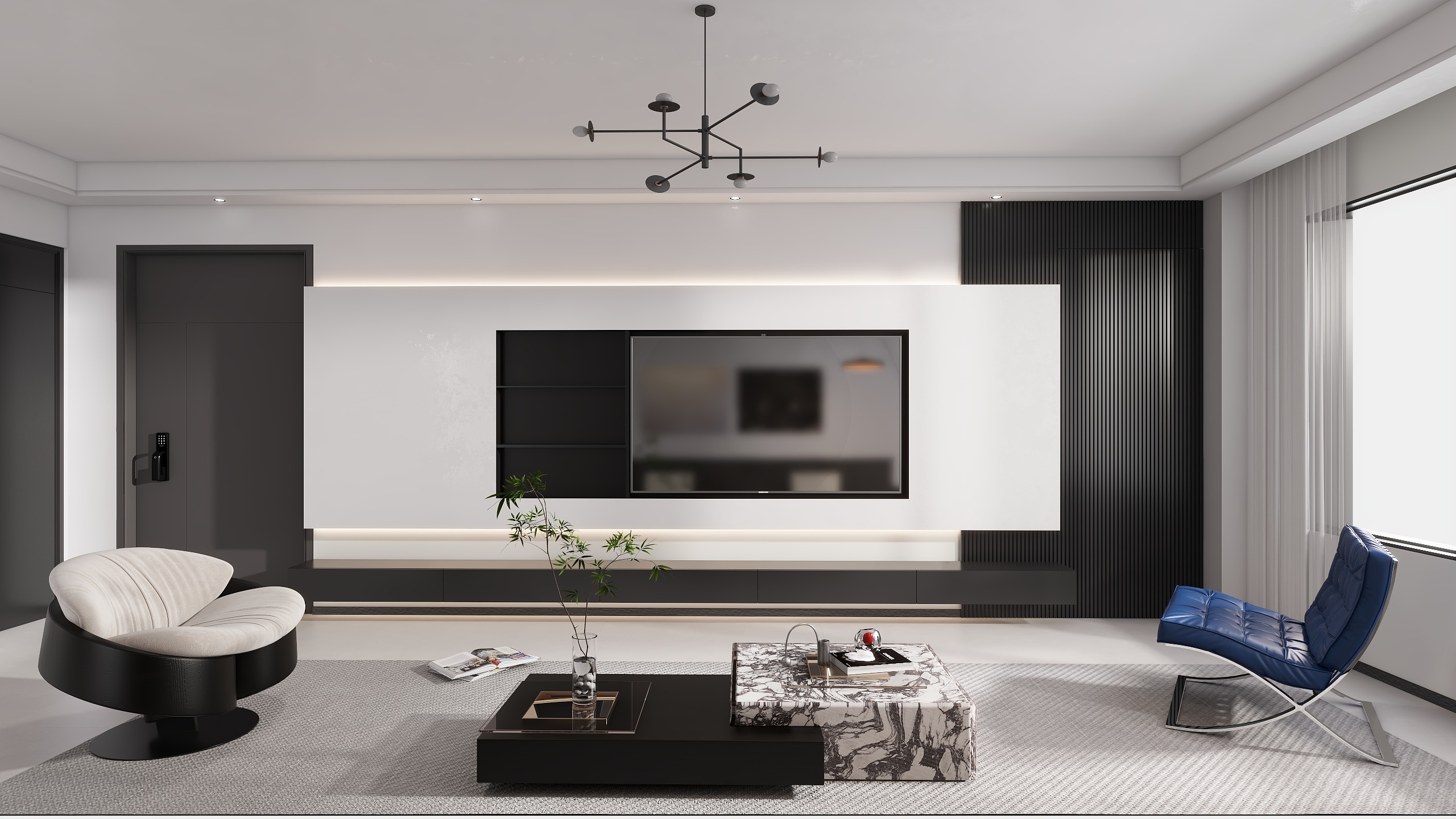 吃面加蒜-丁香茗筑B7-1-601-装修设计方案