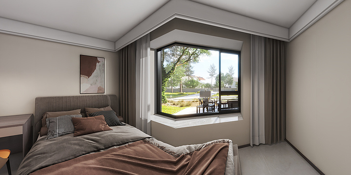 精研壹舍空间设计-凤凰城新中式-装修设计方案