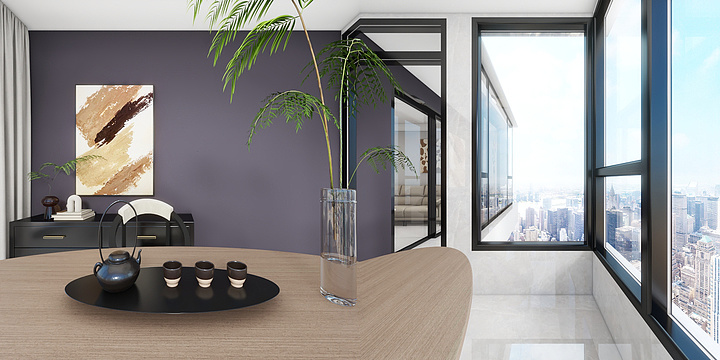 PWQ--荣和伍壹华府7-2902-装修设计方案