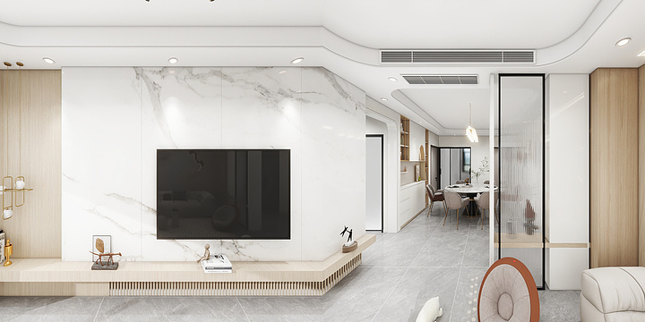 开水易养鱼-中梁宸院11-2-1301室-装修设计方案