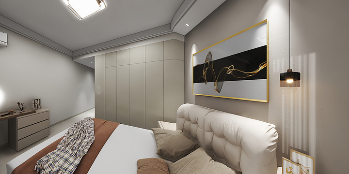 商丘橄榄枝装饰工程有限公司-归德东苑2-1-2103改图-装修设计方案