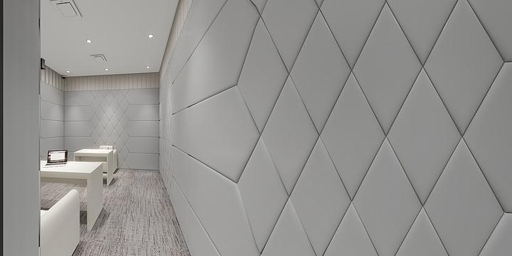 高清全景效果图-五矿谈话室装修方案-装修设计方案