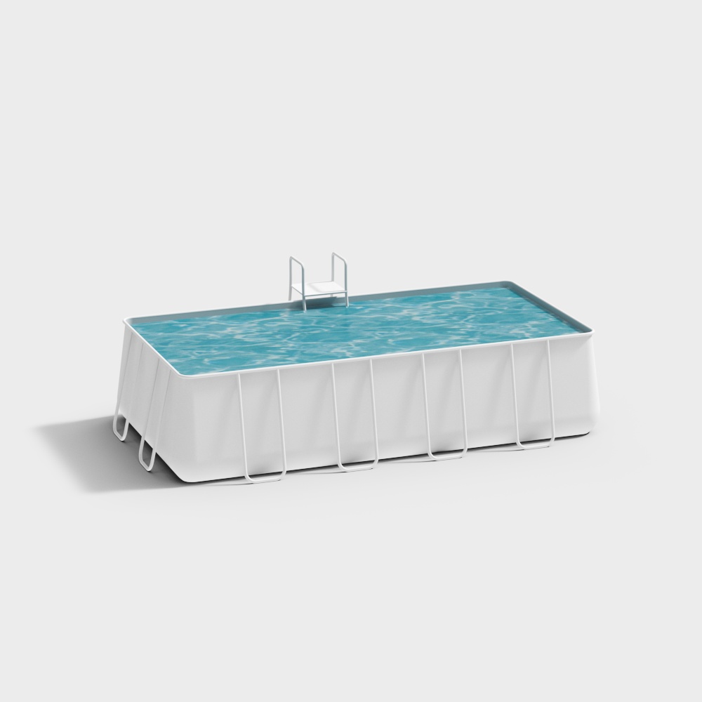 游泳池43D模型
