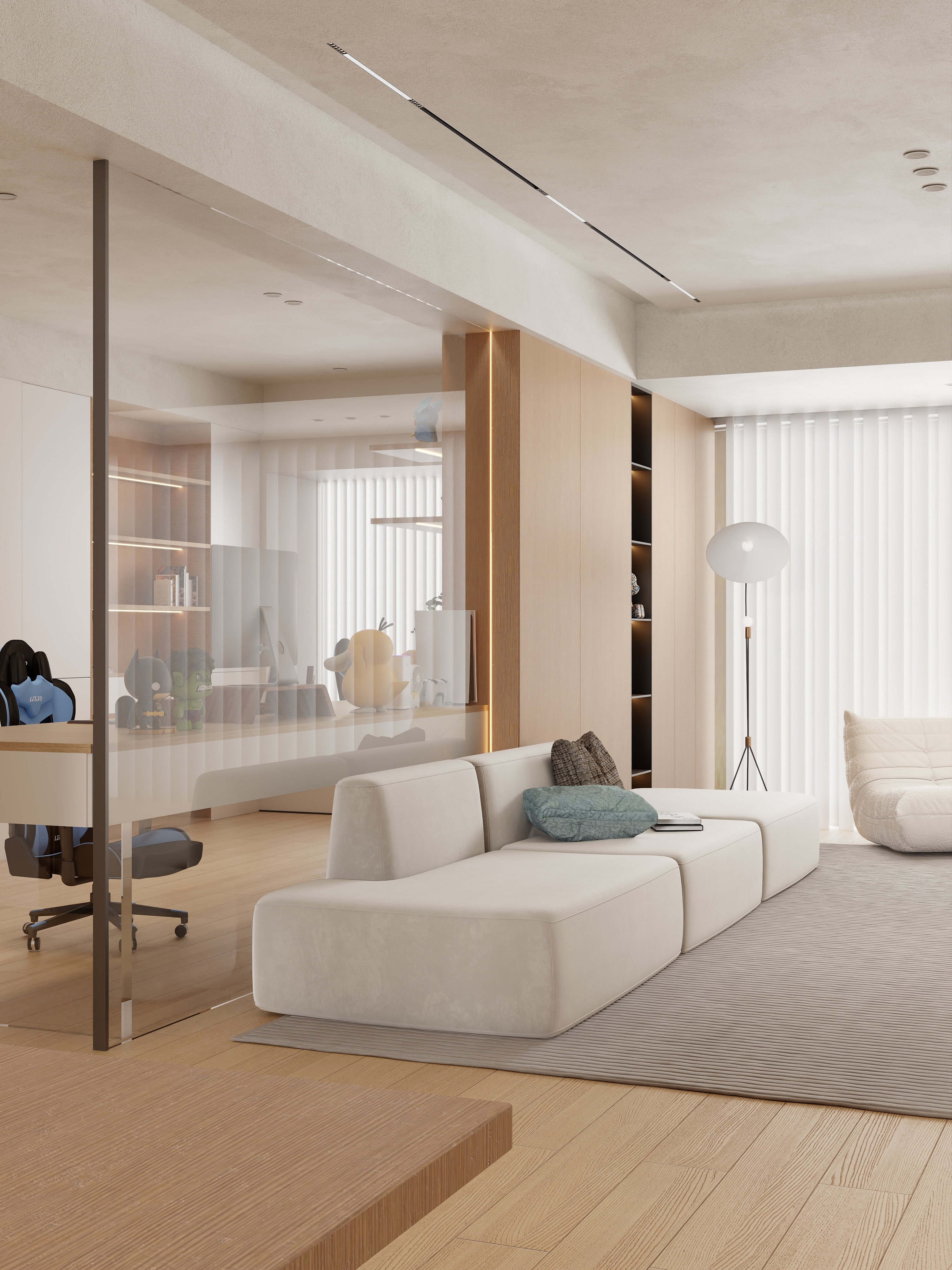 oayil-现代原木-装修设计方案